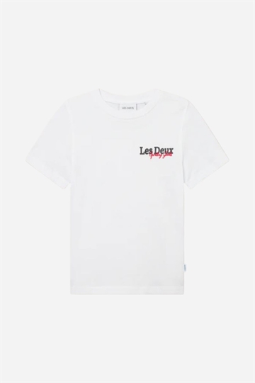 Les Deux Racing T-shirt - Vit